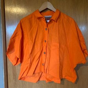 Urban Renewal Boxy Linen Top